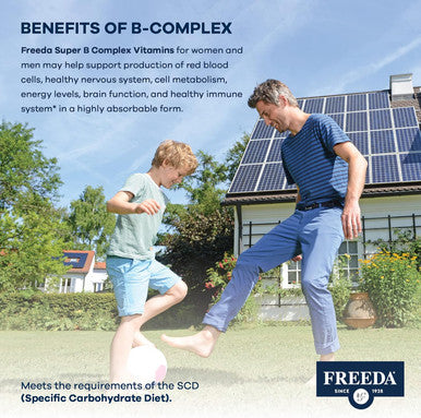 Freeda Scd B Complex With Vitamin C & Zinc ÃƒÂ¢Ã¢â€šÂ¬Ã¢â‚¬Å“ Complete Vitamin B Complex (B1, B2, B3, B6, B12) ÃƒÂ¢Ã¢â€šÂ¬Ã¢â‚¬Å“ 100 Vegetarian Capsules, Scd Legal & Daily Health