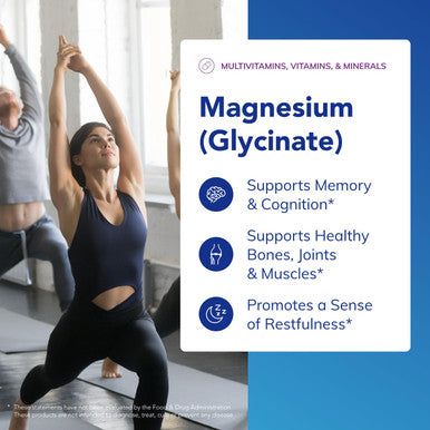 Pure Encapsulations Magnesium Glycinate 120 mg 360 Capsules