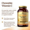 Solgar Vitamin C 500 Mg Chewable Tablets Orange Flavor - 90 Count - Antioxidant & Immune Support - Supports Healthy Skin & Joints - Non Gmo Vegan Gluten Free Kosher - 90 Servings