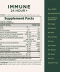 NatureS Bounty Immune 24 Hour + The Only Vitamin C With 24 Hour Immune Support From EsterC 1000 Mg Vitamin C D and Zinc Gluten Rapid Release Softgels 2 Softgels Per Day 50 Count