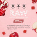 Vitabright Vegan Apple Cider Vinegar Gummies High Strength 1000mg Raw & Unfiltered 60 Apple Cider Gummies That Work Fast (1 Month) Apple Cider Vinegar Gummy Vitamin C Chromium Pomegranate VitaBright ACV