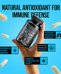Quercetin with Bromelain 500mg Capsules, Supports Immune Response, Joint Comfort, & Overall Wellness - Vitamin C, Zinc 50mg, & Vitamin D3 5000 IU - Immunity Health Pills