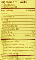 Nature Made Fish Oil 1200 Mg Liquid Softgels Value Size 180 Ct.