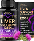 Nutraharmony Liver Cleanse Detox & Repair - Milk Thistle Dandelion Artichoke Tudca Glutathione & Nac - Effective Liver Health Supplement 80 Silymarin - Laboratory Tested Vegan - Made In Usa 60 Capsules