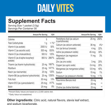 Dr. Price'S Vitamins Multivitamin For Women And Men - Supplement Powder Packs - 30 Packets - B Complex Vitamin Supplement - Daily Vites - Minerals For Water - No Sugar, Non Gmo, Gluten Drink Mix