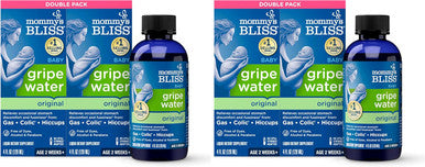 Mommy's Bliss Gripe Water Original Infant Gas & Colic Relief Gripe Water for Babies Gentle & Safe 2 Weeks+ 4 Fl Oz (Pack of 1)
