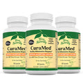 Terry ly CuraMed 200 mg (3 Pack) - 60 Vegan Capsules - Superior Absorption BCM-95 Curcumin Supplement, Promotes Healthy Inflammation Response - Non-GMO, Gluten-Free, Kosher - 180 Servings