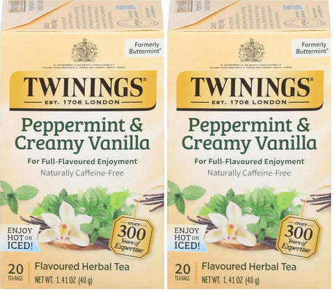 Twinings Lemon & Ginger, Caffeine-Free Herbal Tea Bags, 100 CT Box (1 Pack) | Spicy & Tangy, Ginger, Lemon Peel, Lemongrass, Blackberry Leaves, Soothe Digestion, 100 Foil Lined Individually Wrapped Bags