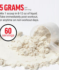 Force Factor Creatine Monohydrate Creatine Powder for Muscle Gain More Strength and Faster Workout Recovery Clinically Studied Micronized Creatine 5g Dose Per Serving Unflavored 60 Servings