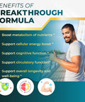 Grimed Nad + Boosting 16,550Mg- X12 Power With Nr + Resveratrol Turmeric + Quercetin - Cellular Energy, Cellular Repair, Healthy Aging - Usa Made & Tested (90 Count (Pack Of 1))