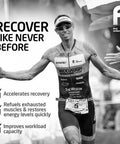 FIRST ENDURANCE Ultragen Workout Recovery Drink Powder Protein Mix Boosts Energy Accelerates Recovery | Vanilla 15 Servings