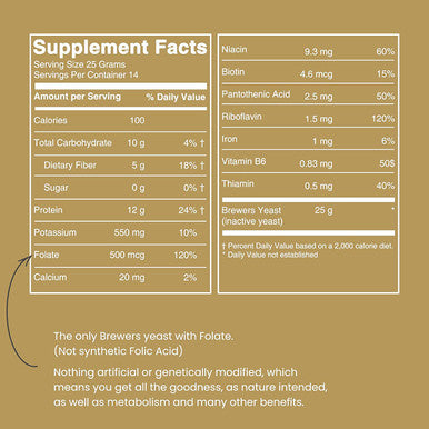 Lewis Labs Brewers Yeast Flakes Beer Yeast Is A Rich Source Of Amino Acids BComplex Vitamins Minerals Protein Our Pure Bakers Yeast Is Vegan Keto Paleo Friendly Unsweetened 2 Pack