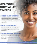 Nutraharmony Magnesium Glycinate 500 Mg - Chelated Supplement - High Absorption Form Of Magnesium - Support For Sleep Muscle & Heart Health - Made In Usa Lab Tested & Non-Gmo 120 Capsules
