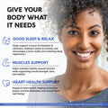 Nutraharmony Magnesium Glycinate 500 Mg - Chelated Supplement - High Absorption Form Of Magnesium - Support For Sleep Muscle & Heart Health - Made In Usa Lab Tested & Non-Gmo 120 Capsules