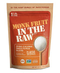 Monk Fruit In The Raw, Sweetener Bag, 1 LB | Keto Certified Monk Fruit Sweetener, Perfect Substitute for Raw Cane Sugar, Good for Baking, Zero Net Carbs, Zero Calories