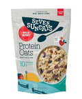 Seven Sundays Protein Oats, Maple Almond, 32 Oz Bag (Pack of 4), Gluten Free, 11g Upcycled Protein, Enjoy Warm, Cool or as Overnight Oats