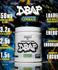 Axe & Sledge Dbap Extreme High Stim Pre-Workout Powder 400Mg Caffeine Beta Alanine Betaine Anhydrous Electrolytes & Focus High Stimulant Pre Workout Supplement 20 Servingssour Skyburst