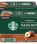 Starbucks K-Cup Coffee Pods, Caramel Naturally Flavored Coffee For Keurig Brewers, 100% Arabica, 1 Box (22 Pods)