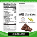 Orgain Keto PlantBased Protein Powder Chocolate 10g of Protein Keto Friendly Organic Vegan Gluten Organic Prebiotic Fiber 0.97 Lb Packaging May Vary