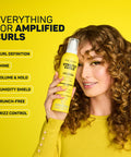Marc Anthony Curl Enhancing Styling Foam Extra Hold Strictly Curls Vitamin E and Silk Proteins Transforms Frizzy Hair To Full Shiny Defined Curls Sulfate Free Anti Frizz Styling Mousse Product 10 OZ