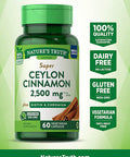 Nature's Truth Cinnamon with Biotin and Chromium Capsules, 60 Count