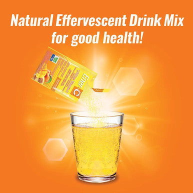 Ener-C Peach Mango Non GMO Effervescent Powdered Drink Mix with 1000mg of Vitamin C - 30 Sachets (1 Box)