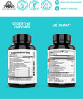 Zenwise Digestive Enzymes No Blat Digestive Enzymes Travel Tin pre and Post Meal Digestive Routine with enzymes and probiotics for Digestive Health
