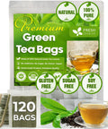 FreshDrinkUS, Premium 50 Mulberry Leaf Tea Bags, 100% Natural & Pure from Mulberry Leaves. Herbal Tea. Made with Natural Material Tea Bags. No Sugar, No Caffeine, No Gluten, Vegan.