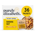 Purely Elizabeth Classic Cinnamon Superfood Oatmeal, with Prebiotic Fiber, Gluten Free & Non-GMO, 9.12 Oz (Pack of 6) (6 Pack, Blueberry Flax)