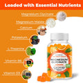 Magnesium Glycinate Gummies For Kids & Adults Women & Men - Sugar Gluten Non-Gmo Vegan Chewable Supplement