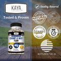 Kaya Naturals CrampAWay Magnesium Glycinate 183mg (180 Count (Pack of 1))