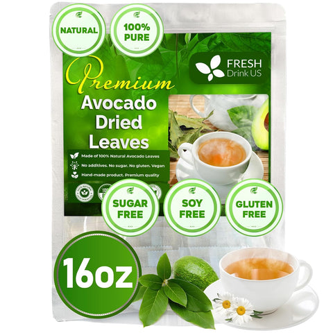 FreshDrinkUS, Premium 8oz Mulberry Leaf Powder, 100% Natural and Pure from Mulberry Leaves, Perfect for Tea, Smoothies, Baked Goods, Natural Food Coloring, No Additives, No Gluten, No Sugar, Vegan