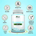 Flaxseed Oil 1000mg Vegan - 180 Cold Pressed Vegan Softgel Capsules - Rich in Omega 3 6 9-3 Month Supply - Made in The UK by Nu U Nutrition
