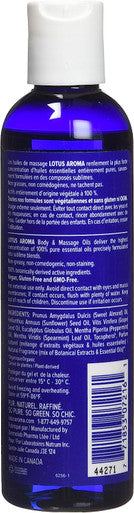 Lotus Aroma Peppermint & Eucalyptus Globulus Massage Oil, 4 fl. oz.