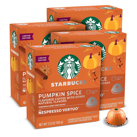 Starbucks by Nespresso Vertuo, Blonde & Medium Roast Variety Pack Coffee, 30-count Coffee Pods, Brews 7.8 oz.