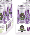 Sambazon Amazon Energy Drink, Low Calorie Acai Berry and Pomegranate, 12 Fl Oz (Pack of 12)