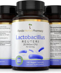 Florida Herbal Pharmacy Lactobacillus Reuteri (Probiotic) Supplement Capsules 20 Billion CFU 1000 mg Serving 500 mg per Capsule (120 Capsules) (Pack of 1)