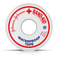 Band-Aid First Aid Tapes, Waterproof Tape, 1/2 Inch X 10 Yds (Pack Of 6)