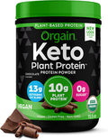 Orgain Keto PlantBased Protein Powder Chocolate 10g of Protein Keto Friendly Organic Vegan Gluten Organic Prebiotic Fiber 0.97 Lb Packaging May Vary