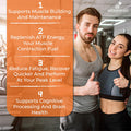 Aitnaturals 100% Micronized Creatine Monohydrate Powder Unflavoured - 400g/80 servings | Muscle Building Support Boosts Energy Replenishes ATP Levels Post Workout Supplement Non-GMO Gluten-