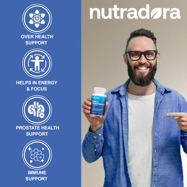 Multivitamin For Men - Daily Mens Multivitamins & Multiminerals Supplement For Vitality, Focus, & Performance, Mens Multi Vitamins A, C, D, E & B12, Zinc, Calcium, Magnesium & More Pack Of 1