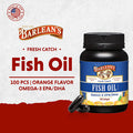 Barlean's Organic Oils Fresh Catch Fish Oil 100 Softgels 1000 mg