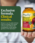 MegaFood Blood Builder - Iron Supplement Clinically Shown To Increase Iron Levels Without - Iron Supplement For Women With Vitamin C Vitamin B12 And Folic Acid - Vegan - 180 Tabs