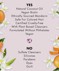Love Beauty And Planet Sulfate-Free Shampoo Deep Cleanse, Hydrate, Strengthen, Volumize & Shine Vegan Biotin & Sun-Kissed Mandarin 5-in-1 Multi-Benefit Nourishing Shampoo 13.5oz