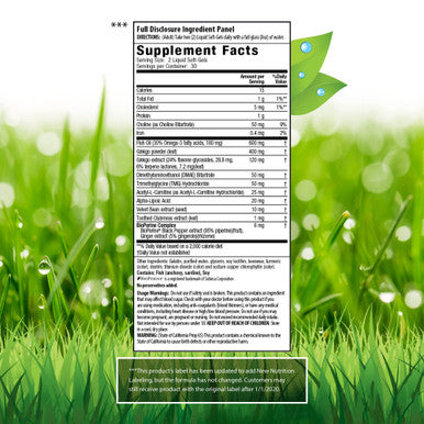 Irwin Naturals Ginkgo Smart 60 Softgels 63742