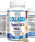 YUMMYVITE Collagen Types I & Iii - Collagen Pills, Supports Healthy Hair, Skin, Nails, Joints - Hydrolyzed Collagen Supplement, 60 Capsules