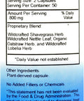 Herbal Calcium Formula 100 caps 100 Capsules