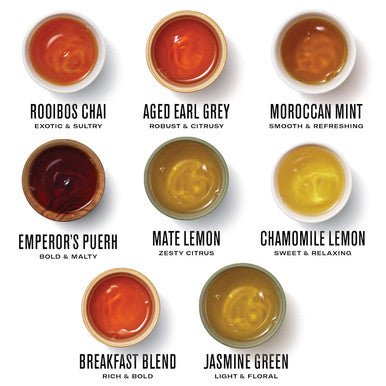 Numi Organic Tea By Mood Set 40 Tea Bag Assortment Premium Organic Black Pu-erh Green Mate Rooibos & Herbal Teas