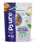 Pyure Organic Stevia Blend Granulated Sugar Substitute with Zero Calories & Carbs Keto Diabetic & Vegan Friendly Sugary Taste Alternative USDA Organic NonGMO Erythritol Good For Baking 2.5lb (40oz)
