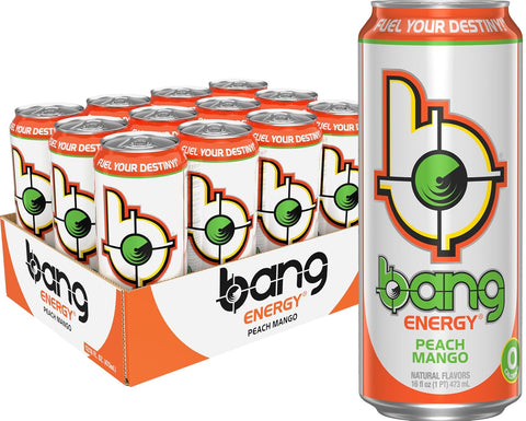 Bang Energy Star Blast, Sugar-Free Energy Drink, 16 Ounce | Pack of 12